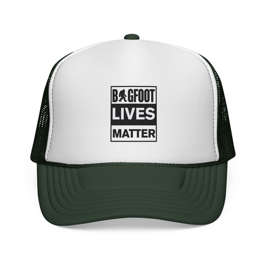 Bigfoot Lives Matter Trucker Cap — Funny Cryptid Mesh Hat