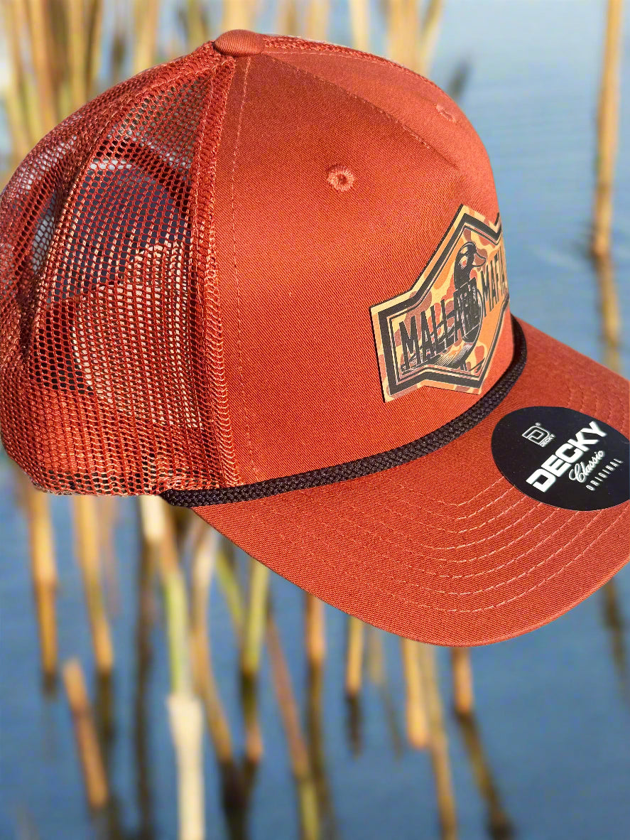 Mallard Mafia on Burnt Orange Decky Rope