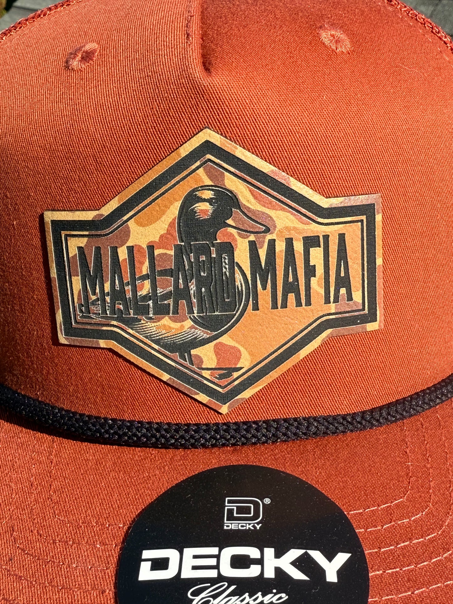 Mallard Mafia on Burnt Orange Decky Rope