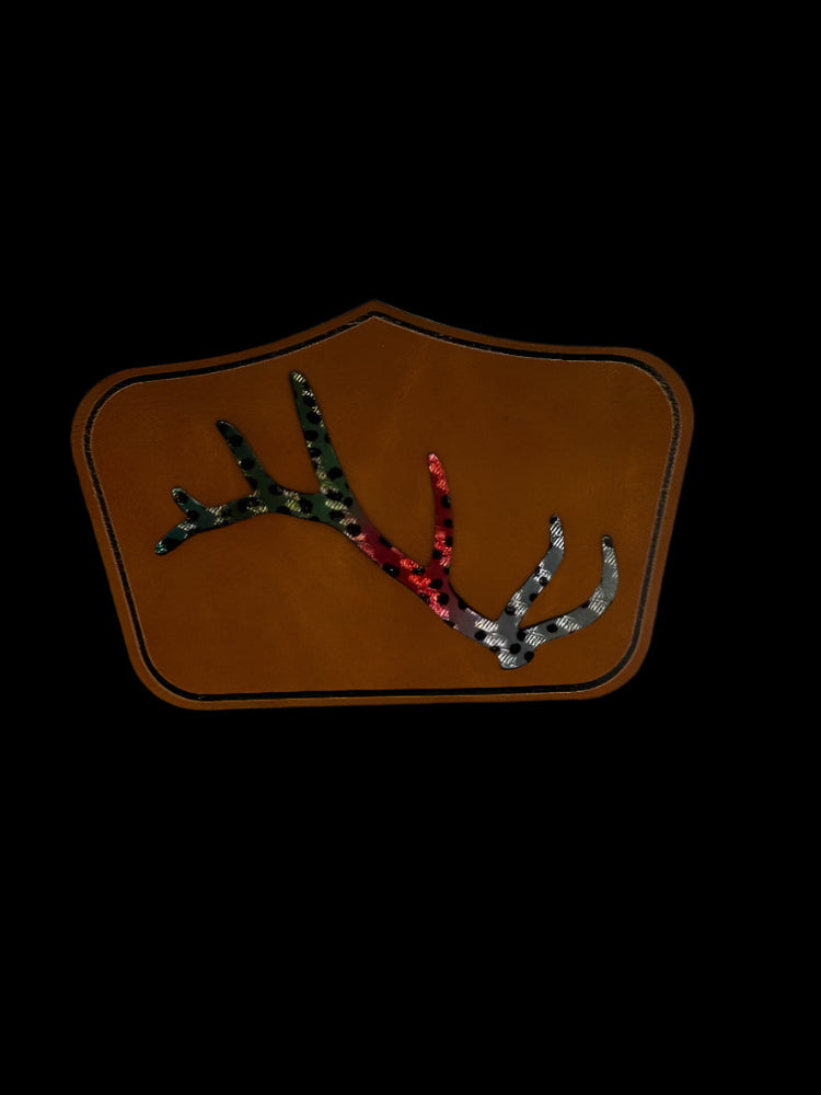 Elk Shed Inlaid Patch-Your Choice Hat