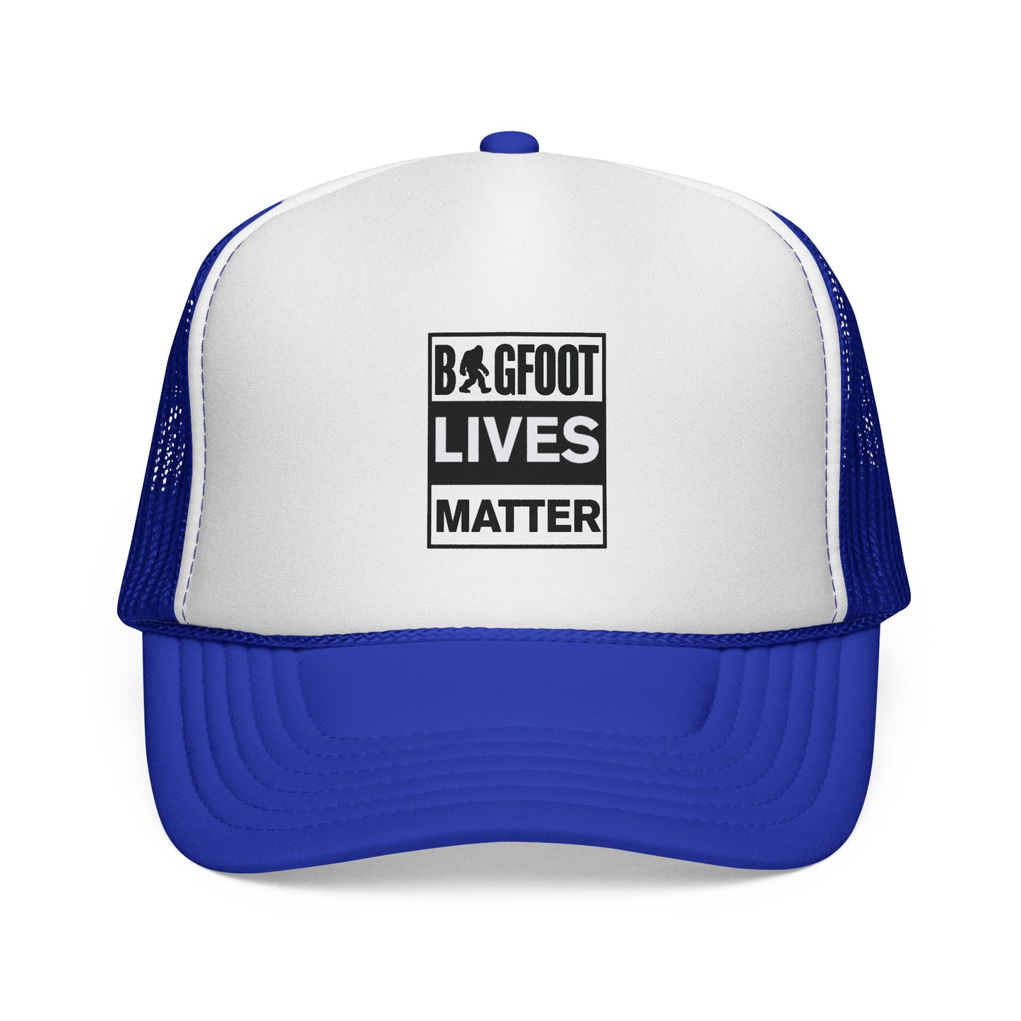 Bigfoot Lives Matter Trucker Cap — Funny Cryptid Mesh Hat