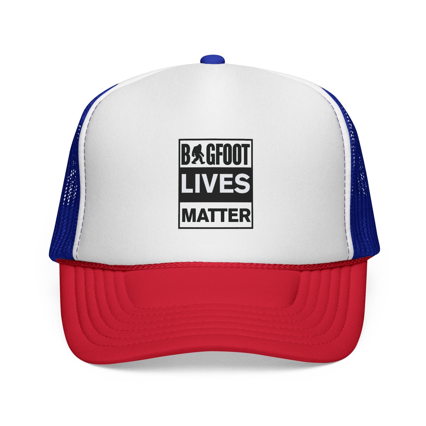 Bigfoot Lives Matter Trucker Cap — Funny Cryptid Mesh Hat