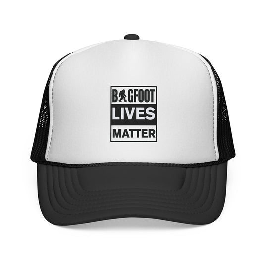 Bigfoot Lives Matter Trucker Cap — Funny Cryptid Mesh Hat
