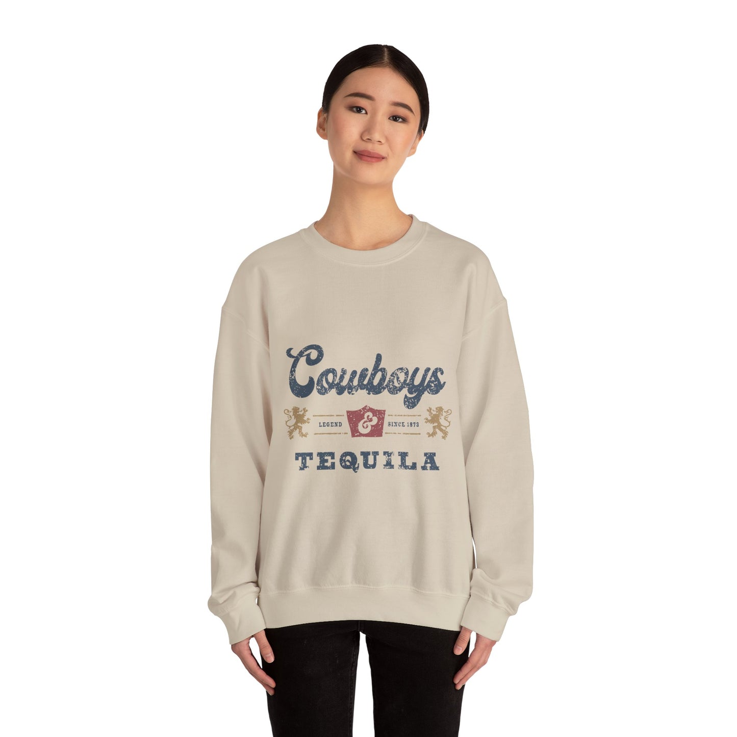 Cowboys & Tequila Vintage Crewneck Sweatshirt