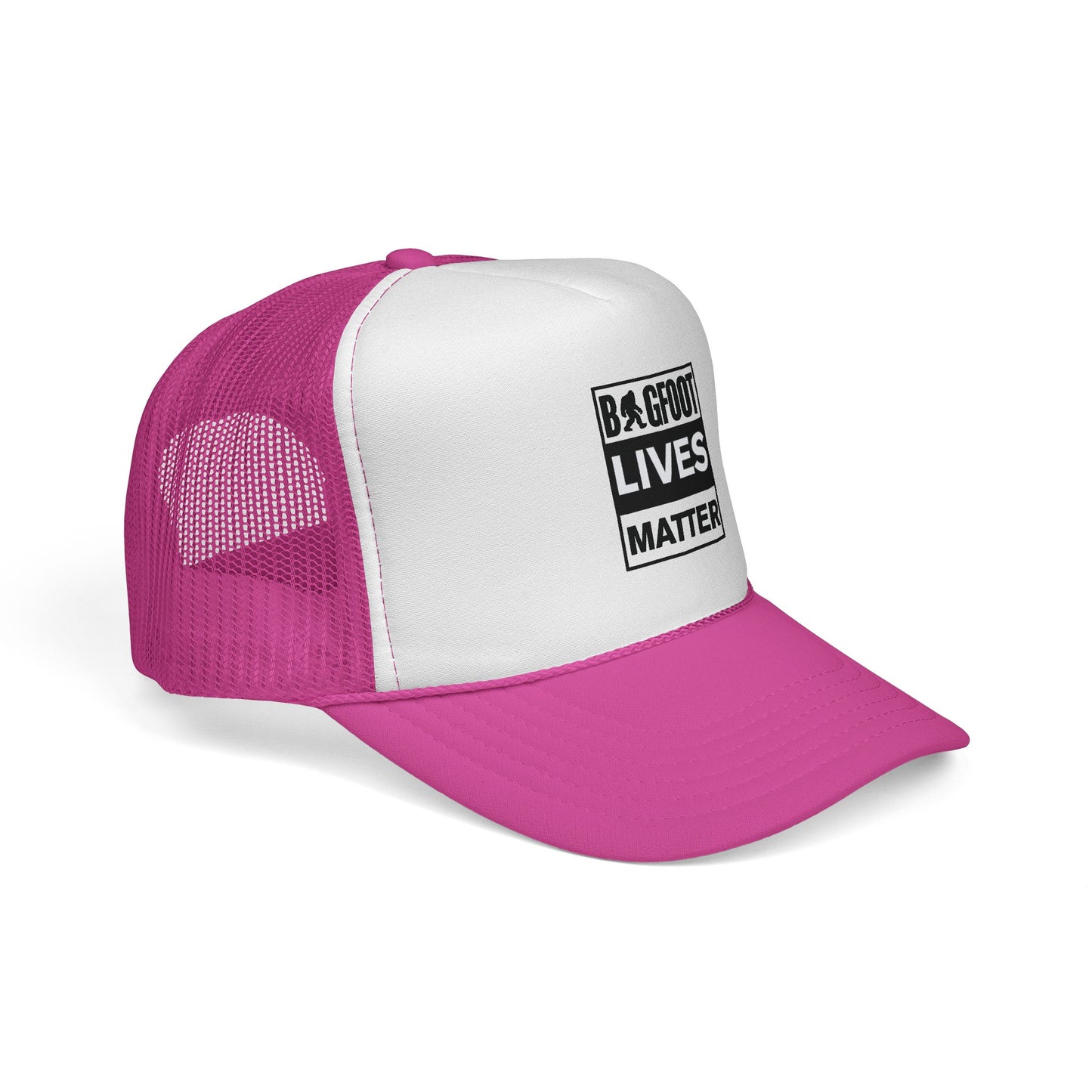 Bigfoot Lives Matter Trucker Cap — Funny Cryptid Mesh Hat