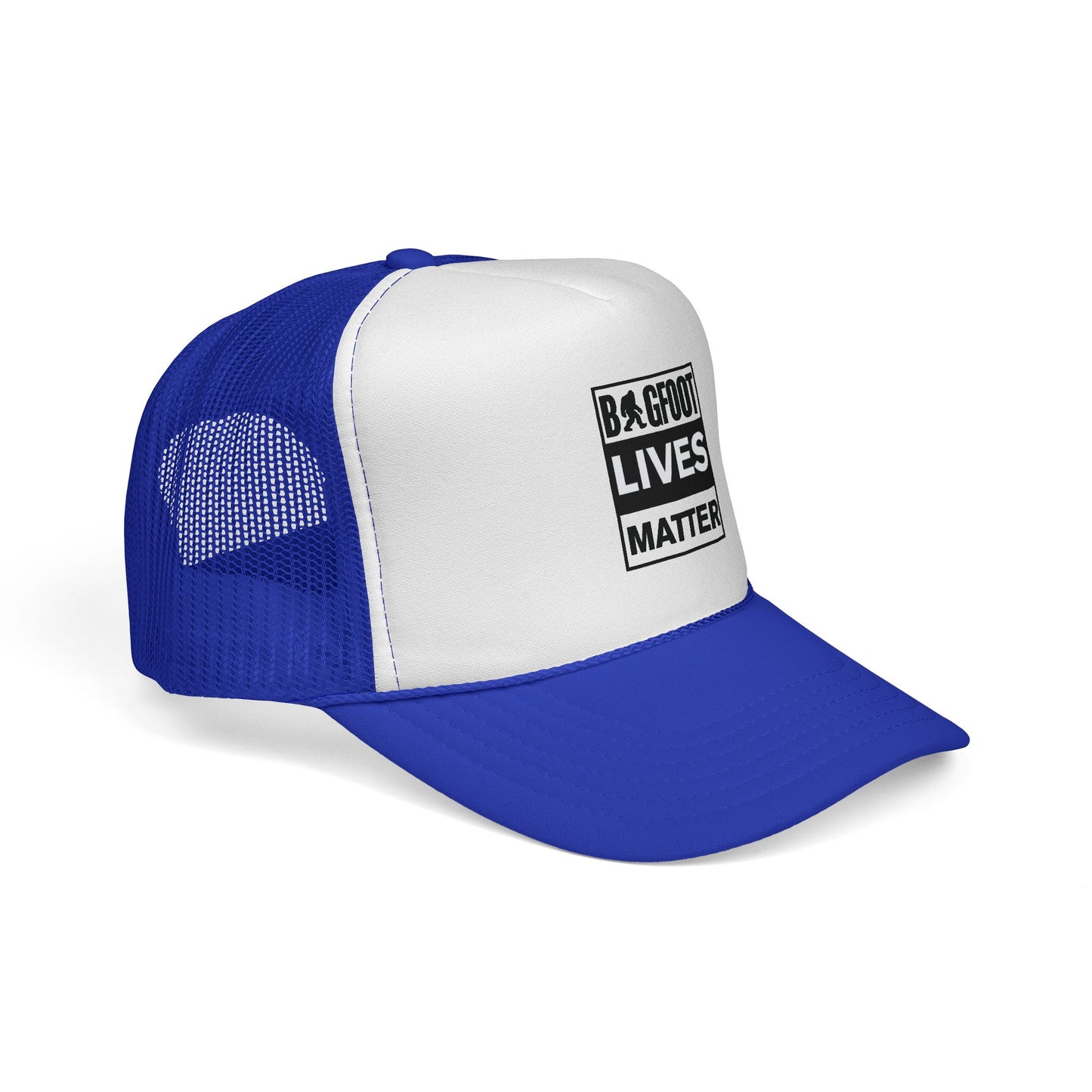 Bigfoot Lives Matter Trucker Cap — Funny Cryptid Mesh Hat