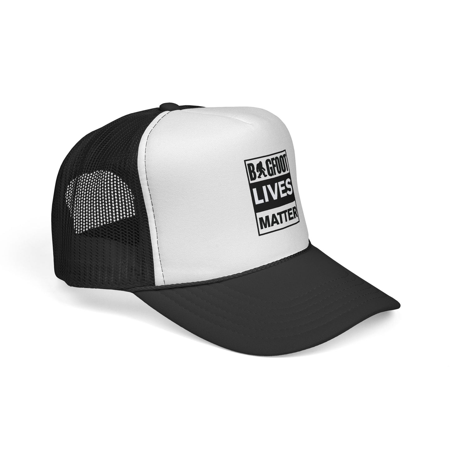 Bigfoot Lives Matter Trucker Cap — Funny Cryptid Mesh Hat