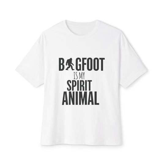 Bigfoot Is My Spirit Animal T‑Shirt — Funny Bigfoot Graphic Tee