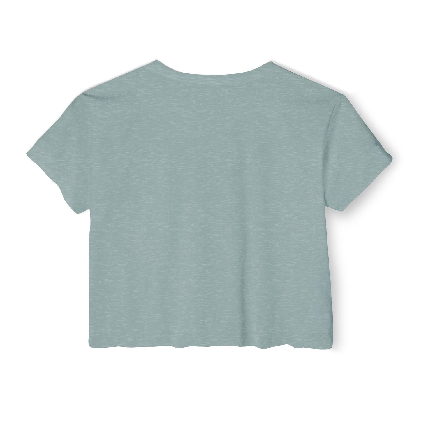 Moose Retro Sunset Crop Top — Women's Festival Graphic Tee