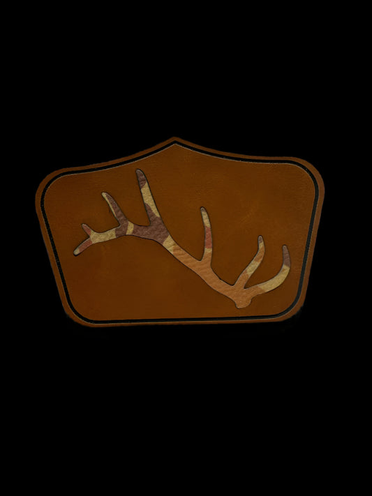 Elk Shed Inlaid Patch-Your Choice Hat