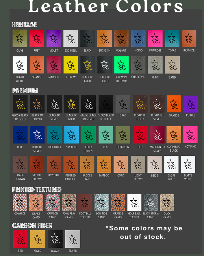 Western Themed Hat Patches