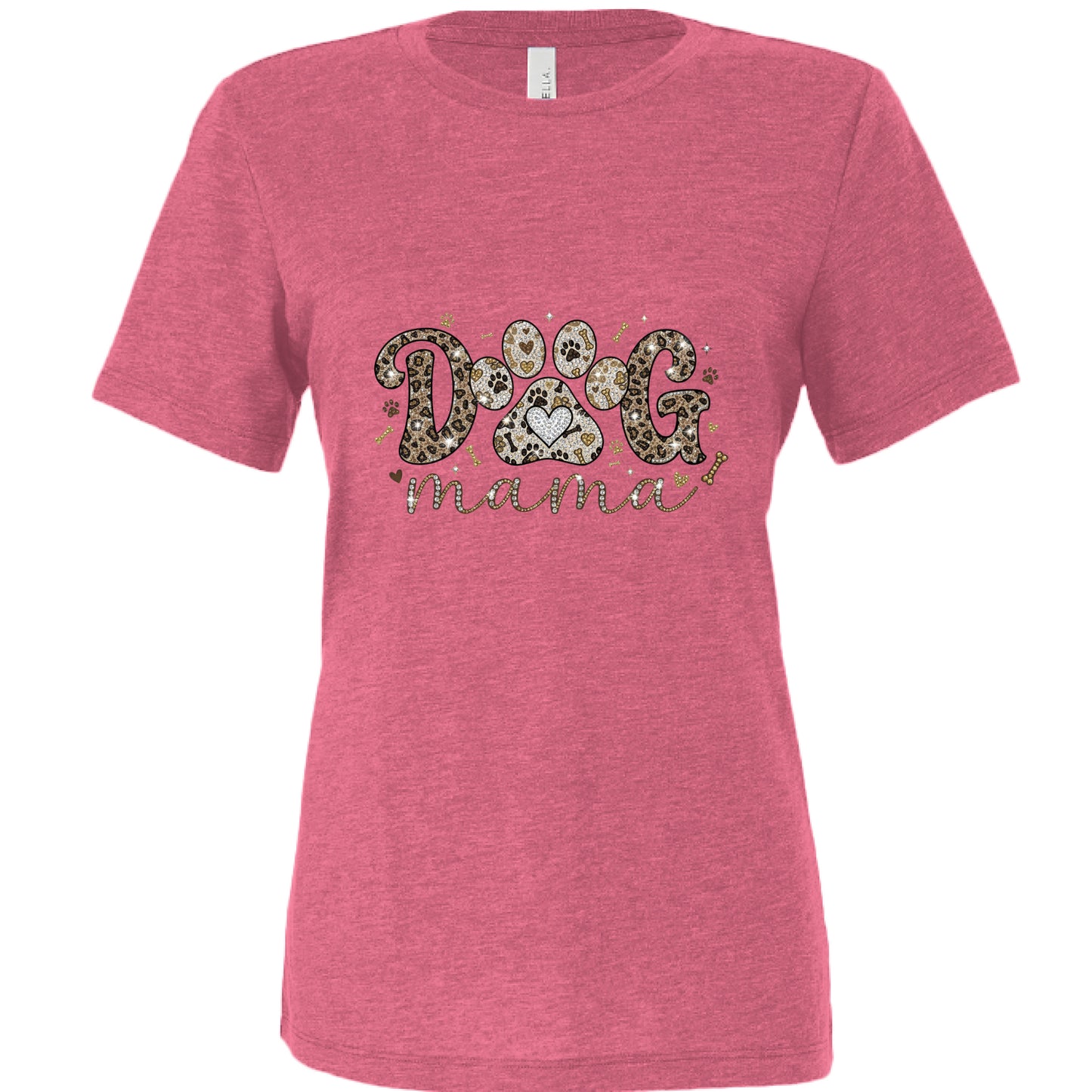 Char Pink Triblend - FRONT